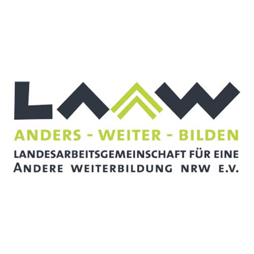 Logo der Landesarbeitsgemeinschaft für eine Andere Weiterbildung NRW e.V. (Logo: LAAW NRW)